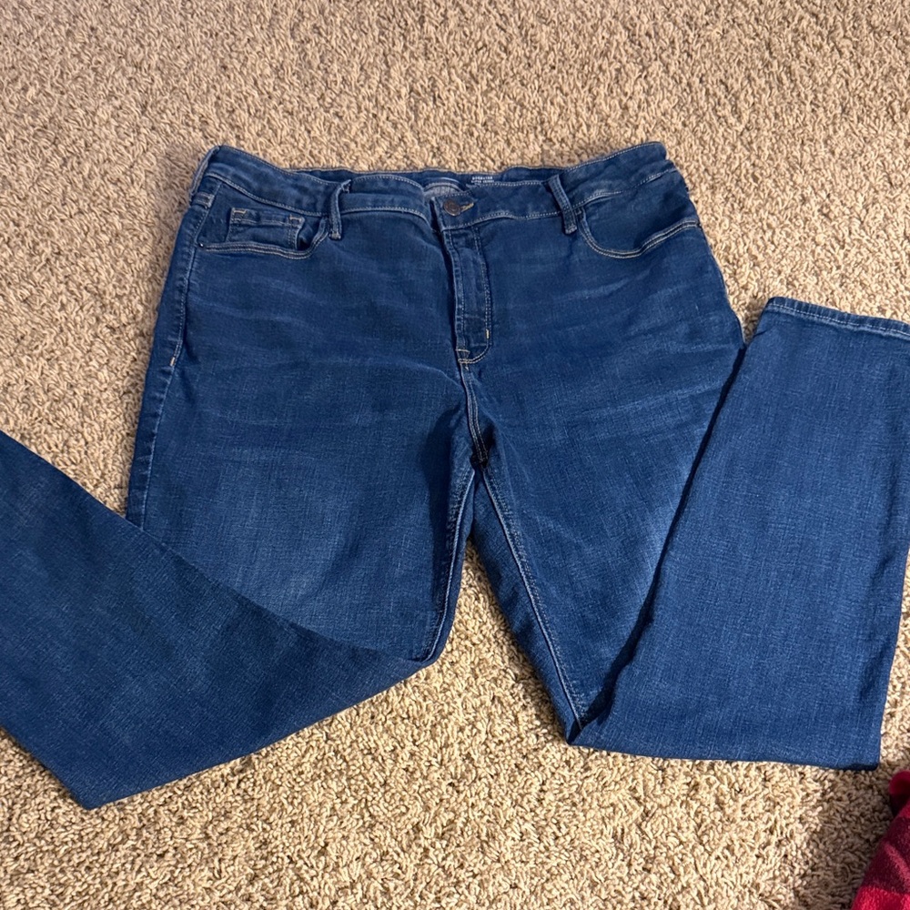 Old Navy Women's Dark Blue Skinny Jeans